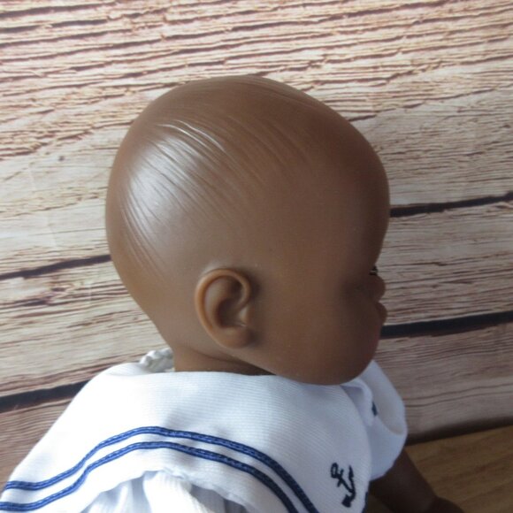 Lissi Doll African American Boy in Sailor Suit 21" Tall Vintage - Picture 6 of 10